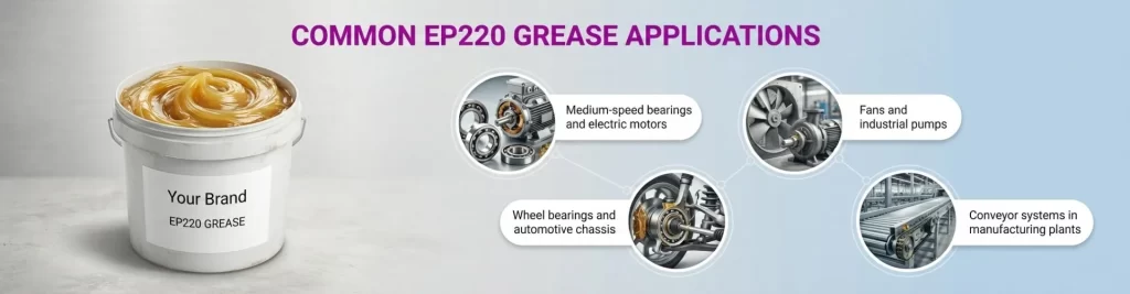 EP220 grease applications