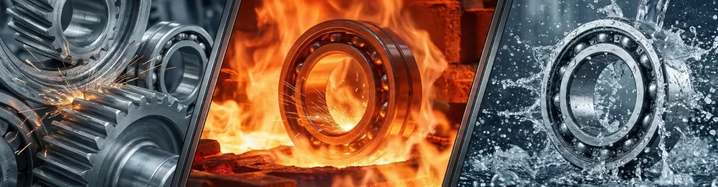 Different operating conditions bearing