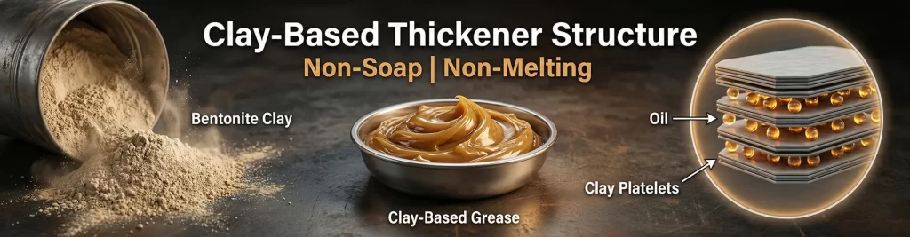 Clay-based Bentonite grease Clay-based Bentonite grease