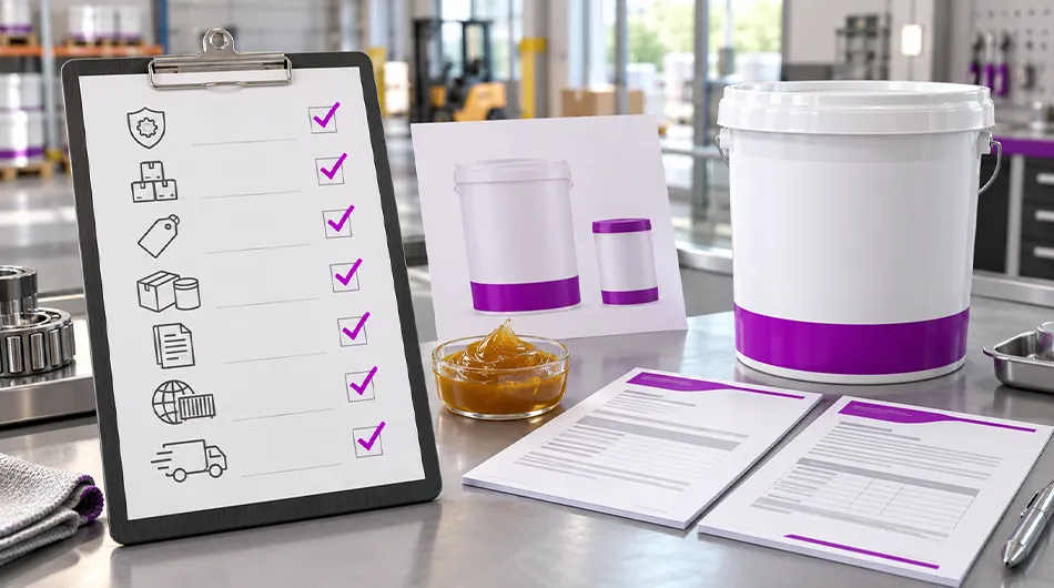 Private label grease manufacturer checklist for aftermarket brands Private label grease manufacturer checklist for aftermarket brands
